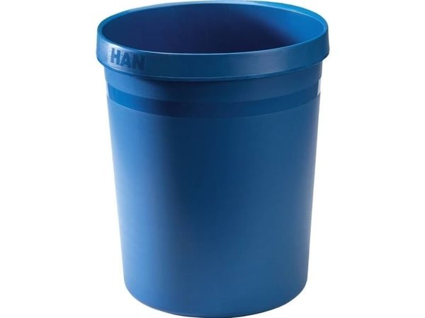 HAN Grip Karma, 18 l, Rund, Plast, Polypropylen (PP), Blå, Tyskland, 312 mm