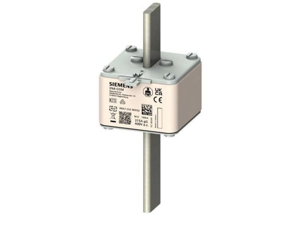 Siemens 3NA32304KK02 NH sulake Sulakkeen koko = 2 1-napainen 100 A 400 V 1 kpl