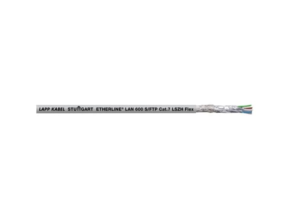 LAPP 2170142-500 nettverkskabel Cat.7 råkabel S/FTP 4 x 2 x 0,13 mm² grå 500 m (2170142-500)