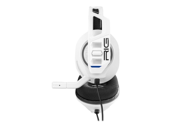 RIG 300 PRO HS - Hodesett - full størrelse - kablet - 3,5 mm jakk - lydisolerende - hvit - for Sony PlayStation 4, Sony PlayStation 5