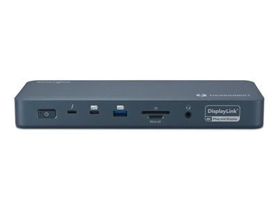Kensington SD5920T EQ - Dokkingstasjon - for bærbar - USB4 / Thunderbolt 4 - 2 x HDMI, 3 x DP, 2 x Thunderbolt 4 - 1GbE, 2.5GbE - 149.1 watt - Europa