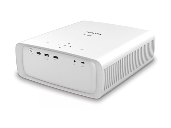 Philips NeoPix NPX550 - LCD-projektor - 500 lumen - Full HD (1920 x 1080) - 16:9 - 1080p - 802.11a/b/g/n/ac wireless / Bluetooth 4.2 - hvit