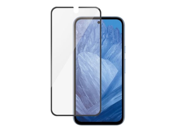 PanzerGlass - Skjermbeskyttelse for mobiltelefon - ultrabred passform - glass - rammefarge svart - for Google Pixel 8a