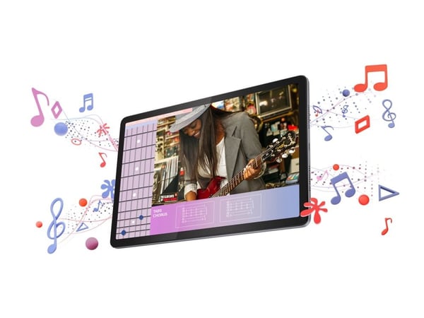 Lenovo Tab M11 ZADA - Surfplatta - Android 13 eller senare - 128 GB eMMC - 11" IPS (1920 x 1200) - microSD-kortplats - luna grey
