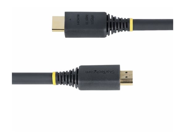 Startech 7m (22.9ft) Premium Certified High Speed HDMI Cable, 4K60Hz - Premium High Speed - HDMI-kabel med Ethernet - HDMI hann til HDMI hann - 7 m...