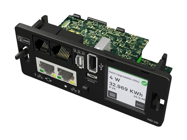Geist Switched Unit Level Monitoring MGS5M1R6-12CF13-3PS6B2H10-S - Strømfordelerenhet (kan monteres i rack) - AC 230 V - 7.3 kW - enkeltfase - Ethe...