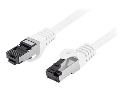 Lanberg PCF8-10CU-0150-W, 1,5 m, Cat8.1, S/FTP (S-STP), RJ-45, RJ-45, Valkoinen