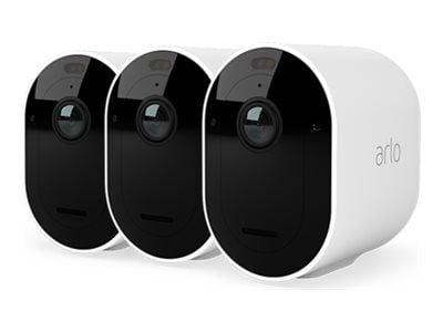Arlo Pro 5 - Nettverksovervåkingskamera - utendørs - værbestandig - farge (Dag og natt) - lyd - trådløs - Wi-Fi (en pakke 3)