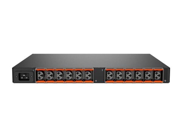 Vertiv Geist VP5U21A0, Ohjattu, 1U, Yksivaiheinen, Vaaka, musta, LCD