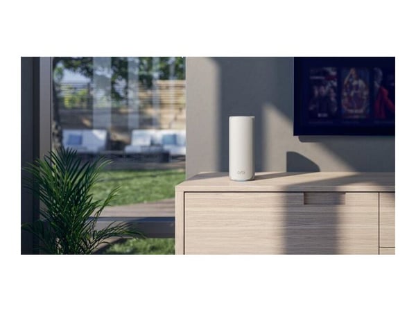 NETGEAR Orbi 770 Series RBE772 - Wi-Fi-system - (ruter, utvider) - inntil 4500 kvadratfot - maske 1GbE, Wi-Fi 7 Multibånd