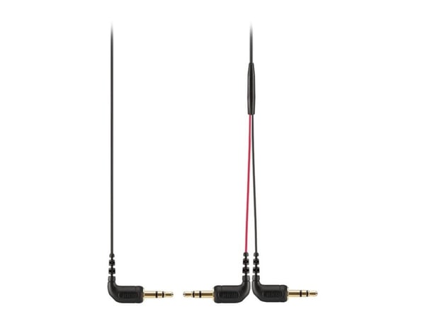 RØDE SC11 - Lydsplitter - mini-phone stereo 3.5 mm hann vinklet til mini-phone stereo 3.5 mm hann vinklet - 27.5 cm - skjermet - for RØDE VideoMic ...