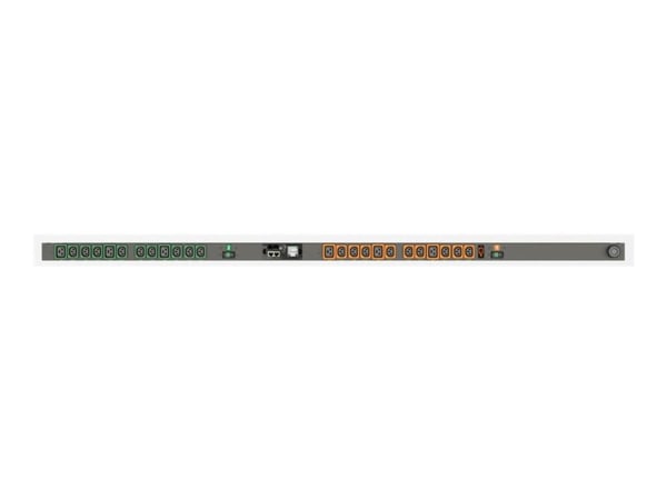 Geist Switched Outlet Level Monitoring MGU5MGB1-24PH63-3PS6B2A10-S - Strømfordelerenhet (kan monteres i rack) - AC 230 V - 7.3 kW - enkeltfase - Et...