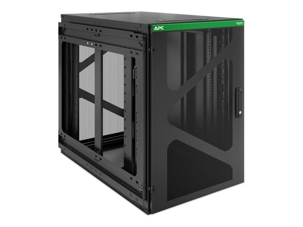 APC NetShelter - Rack - väggmontering - 18U - 19" - för P/N: SMT1000RM1U, SMT750RM1U, SRTL2K2RM1UWNC, SRTL5KRM2UI-HW, SRTL5KRM2UT-HW