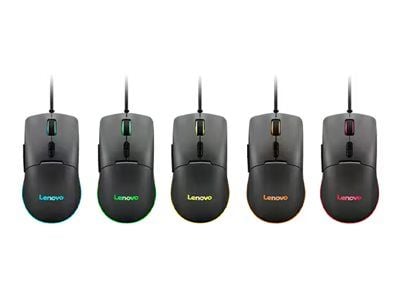 Lenovo M210 RGB - Mus - 7 knapper - kablet - USB