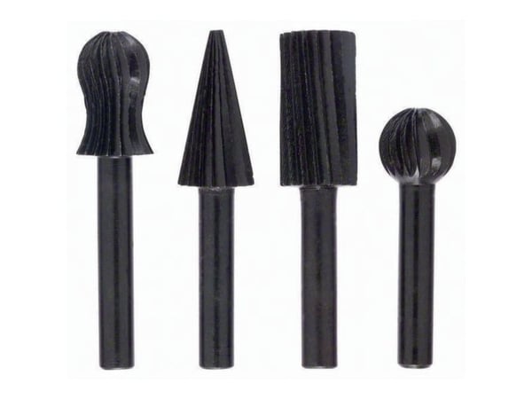 Bosch - Fresekutter - for tre, ikke-jernholdig metall, iron - 4 deler - 13 mm - cylindrical