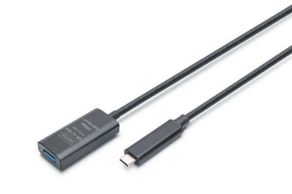 DIGITUS Active USB-C förlängningskabel 5m