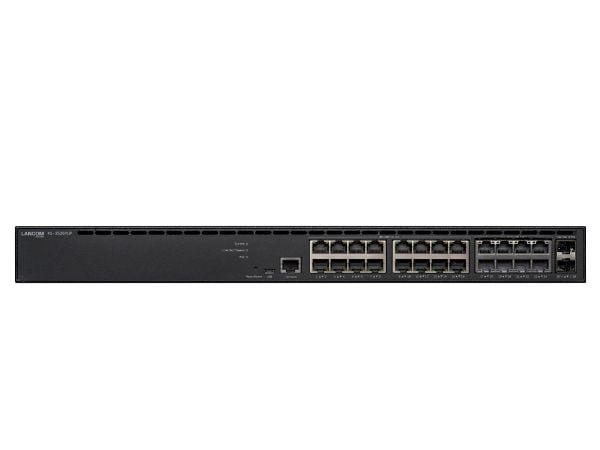 LANCOM XS-3526YUP - Switch - multi-gigabit, for medium scenarios - L3 - Styrt - 16 x 10/100/1000 (PoE+) + 8 x 1000/2.5G/5G/10GBase-T (PoE++) + 2 x ...