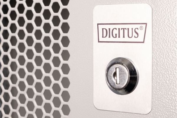 Digitus SOHO PRO Series - Skap - 540x400 mm (WxD) - veggmonterbar - RAL 7035, lysegrå - 7U - 19"