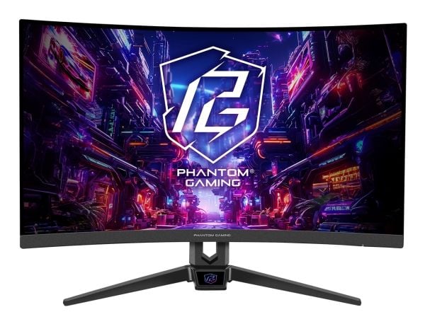 ASRock 27" buet spillskjerm PG27FRS1A 2xHDMI DP-høyttalere 2x2W