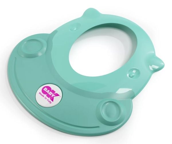 OKBABY HIPPO, Sjampo øye skjold, Polypropylen (PP), Gummi, Mynte