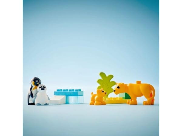 LEGO DUPLO Town 10442 Luonnoneläinperheet: pingviinit ja leijonat