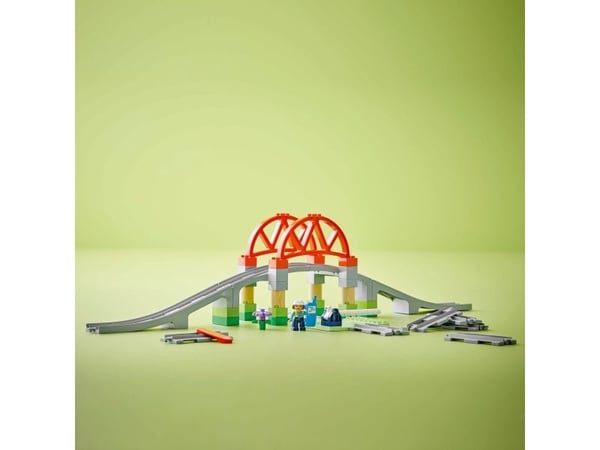 LEGO Duplo 10426 Train Bridge and Tracks Expansion Set