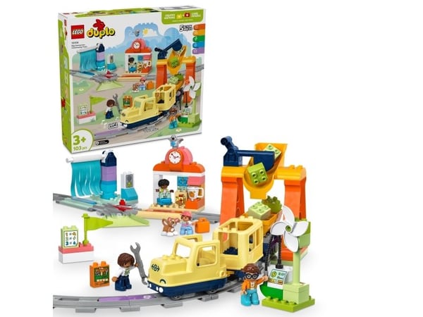 LEGO DUPLO Town 10428 Stort, interaktivt lokaltog