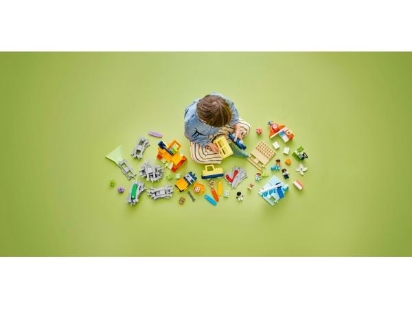 LEGO DUPLO Town 10428 Stort, interaktivt lokaltog