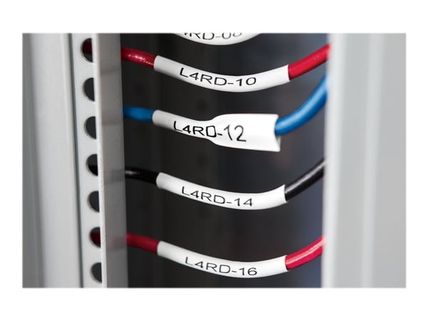 DYMO XTL - Svart på hvitt - 24 x 34 mm 60 stk (1 rull(er) x 60) slange - for XTL 500