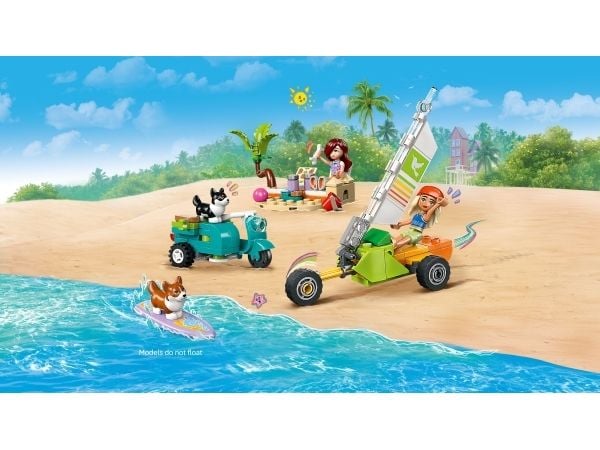 LEGO Friends 42641 Äventyr med surfhundar och vespa