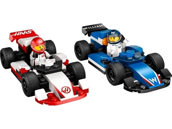 LEGO City 60464 F1 Williams Racing og Haas F1 racerbiler