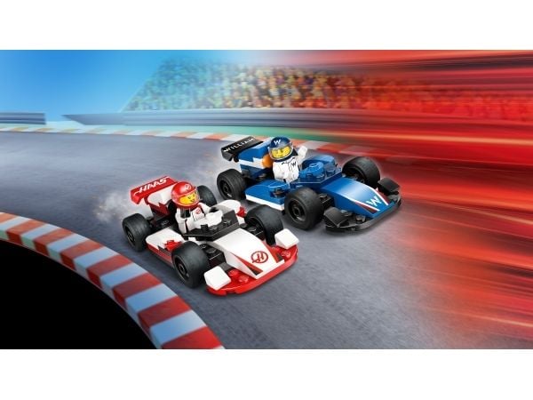 LEGO City 60464 F1 Williams Racing og Haas F1 racerbiler