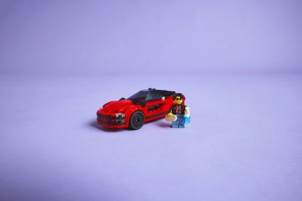 LEGO City 60448 Punainen urheiluauto