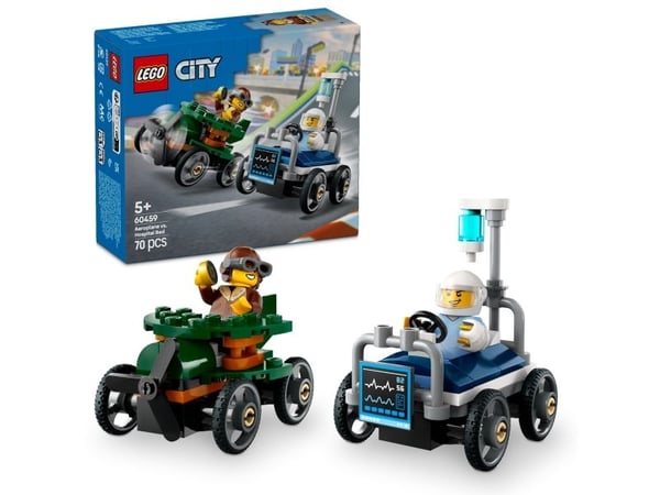 LEGO City 60459 Flygplan mot sjukhussäng – racingpaket