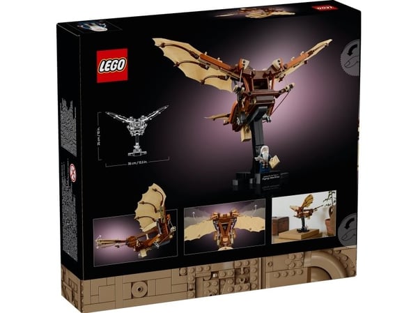 LEGO Icons 10363 Leonardo da Vincis flymaskin