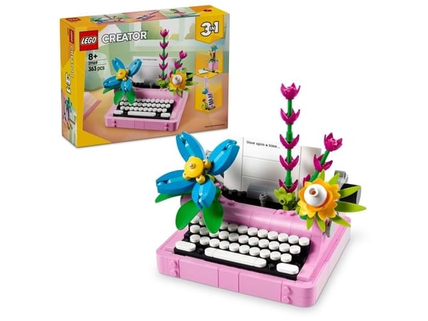 LEGO Creator 31169 Skrivmaskin med blommor