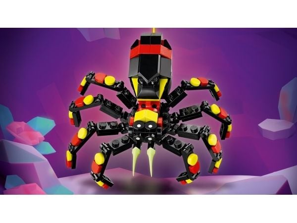LEGO Creator 31159 Ville dyr: Overraskende edderkopp
