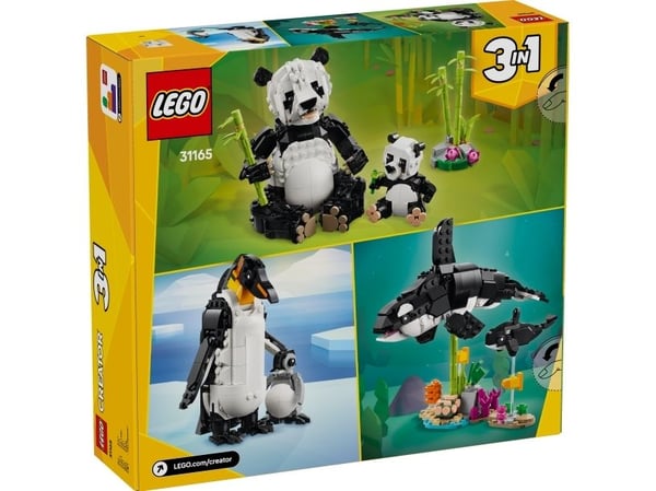 LEGO Creator 31165 Villieläimet: Pandaperhe