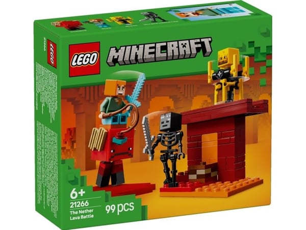 LEGO Minecraft 21266 Nether-lavakampenin alue