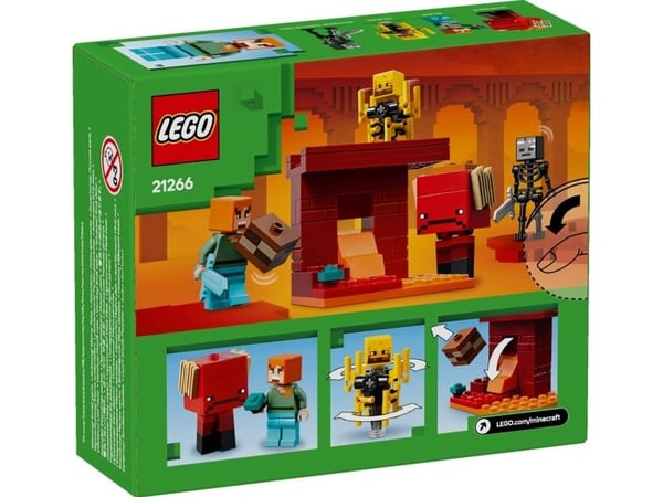 LEGO Minecraft 21266 Nether-lavakampenin alue