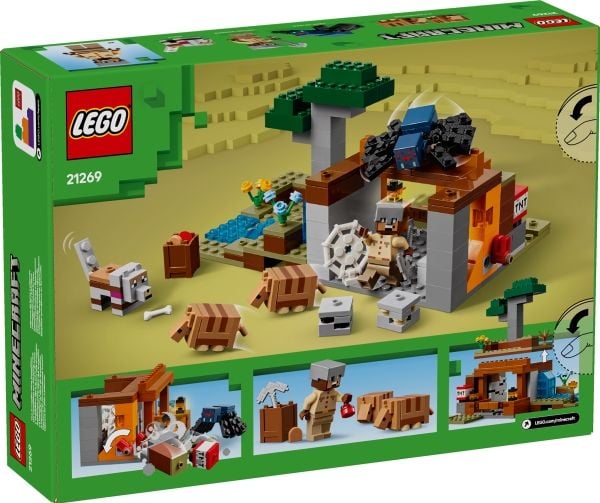 LEGO Minecraft 21269 Vyötiäisen kaivos