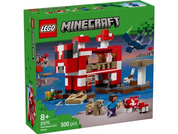 LEGO Minecraft 21270 Mooshroom-huset