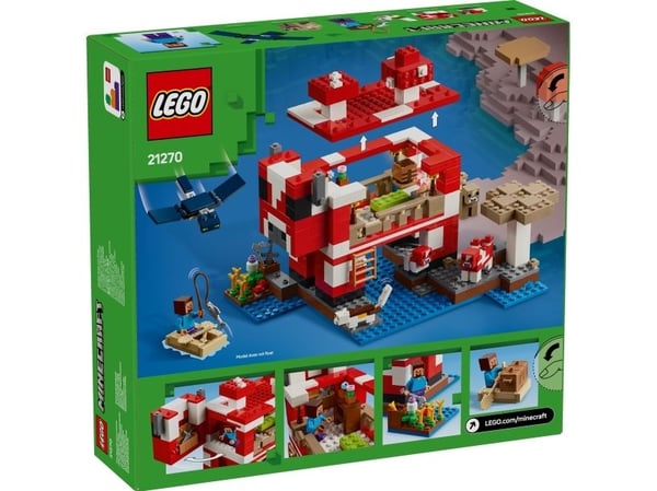 LEGO Minecraft 21270 Mooshroom-huset