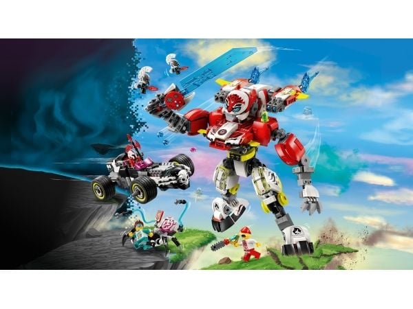 LEGO DREAMZzz 71497 Coopers tiger-mech og Zeros hotrod-bil