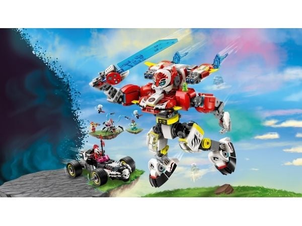 LEGO DREAMZzz 71497 Coopers tiger-mech og Zeros hotrod-bil