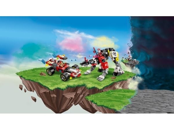 LEGO DREAMZzz 71497 Coopers tiger-mech og Zeros hotrod-bil