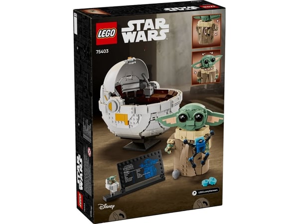 LEGO Star Wars 75403 Grogu™ ja leijuva auto