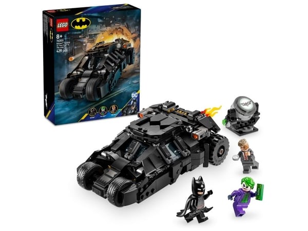 LEGO Super Heroes 76303 Batman™ med Tumbler mot Two-Face™ og The Joker™