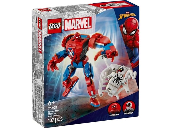 LEGO Super Heroes 76308 Spider-Man-robot mot Anti-Venom