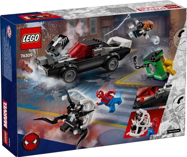 LEGO Super Heroes 76309 Spider-Man mot Venom med muskelbil